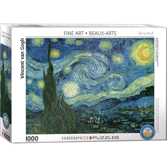 Puzzle - Eurographics - Van Gogh; Starry Night 1000pc