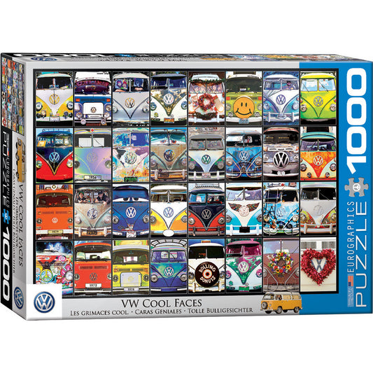 Puzzle - Eurographics - Vw Cool Faces 1000pc