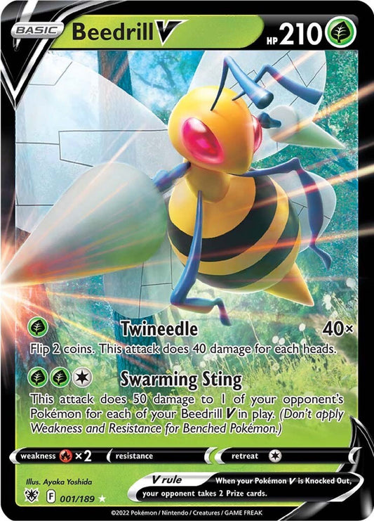 Beedrill V - SWSH10: Astral Radiance