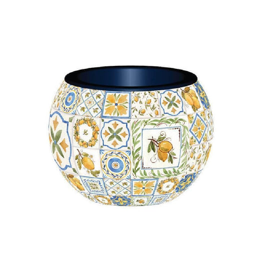 Puzzle - 3D - Flowerpot - Retro Tiles