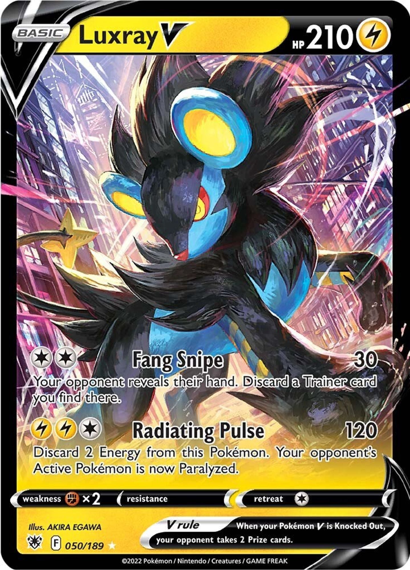 Luxray V - SWSH10: Astral Radiance