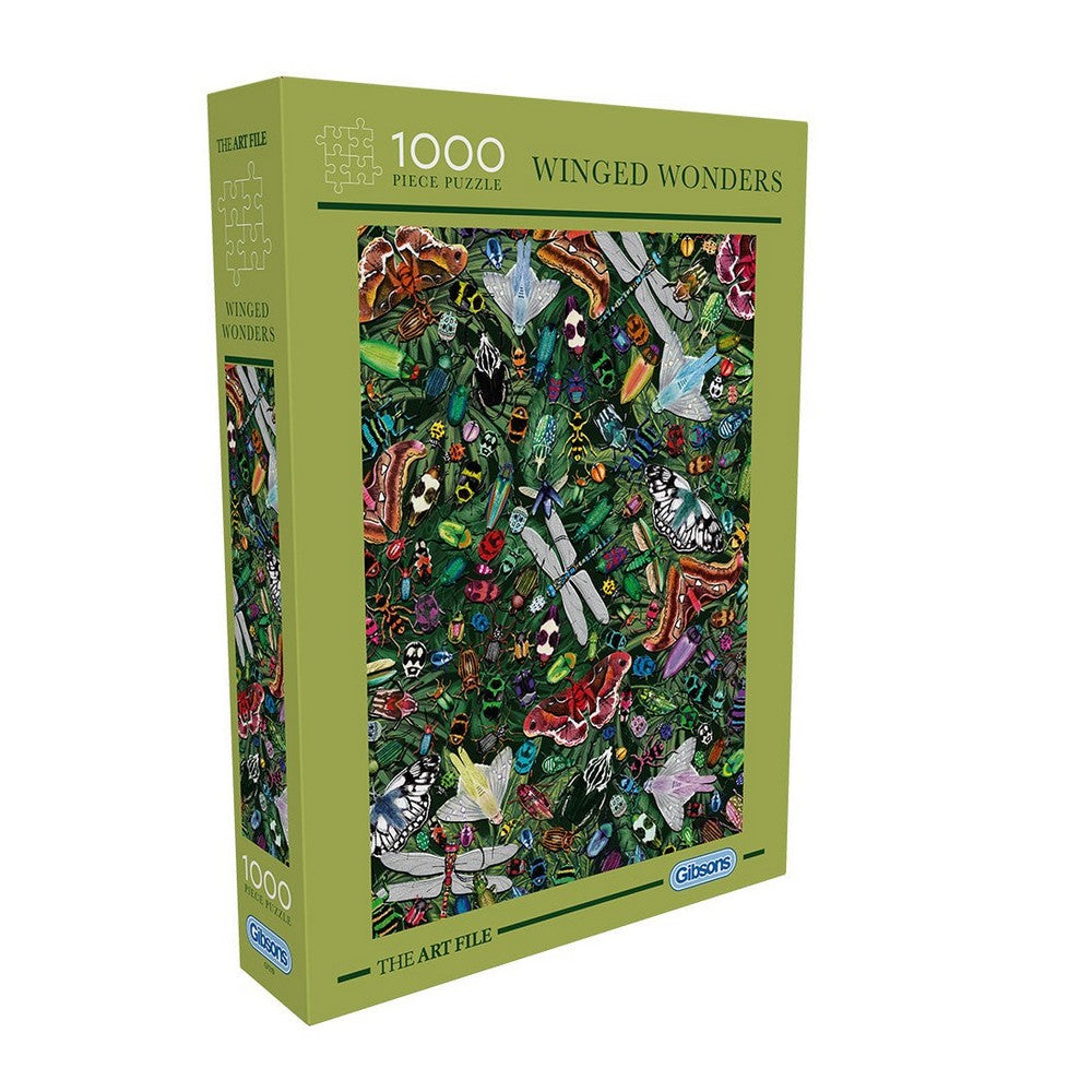 Puzzle - Gibsons - Art File Winged Wonders 1000Pc