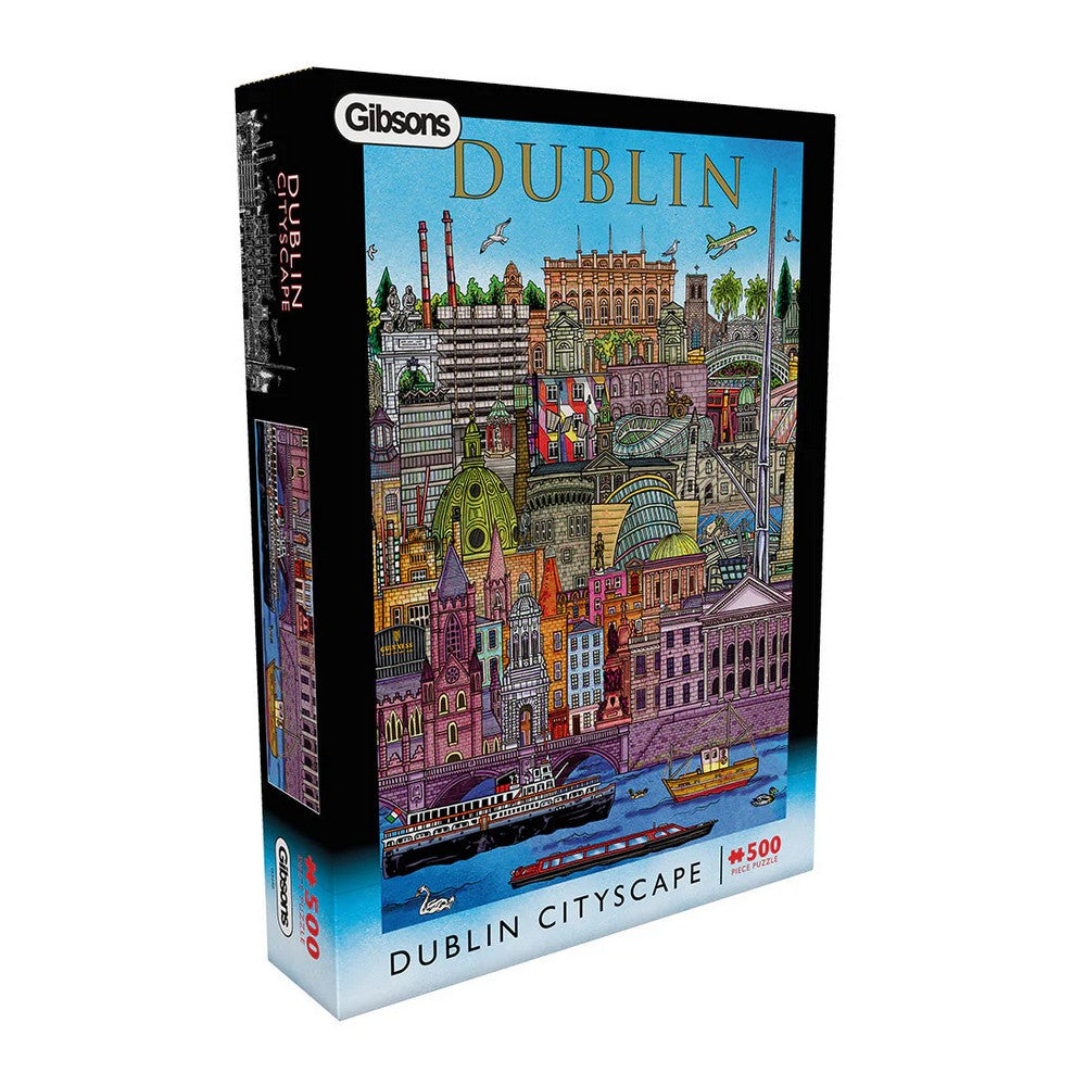 Puzzle - Gibsons - Dublin Cityscape 500Pc