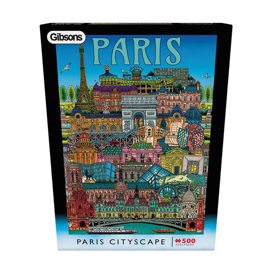 Puzzle - Gibsons - Paris Cityscape 500Pc