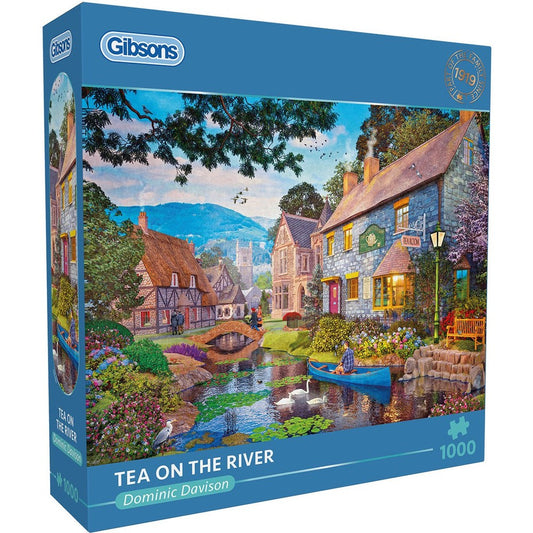 Puzzle - Gibsons - Tea On The River 1000Pc
