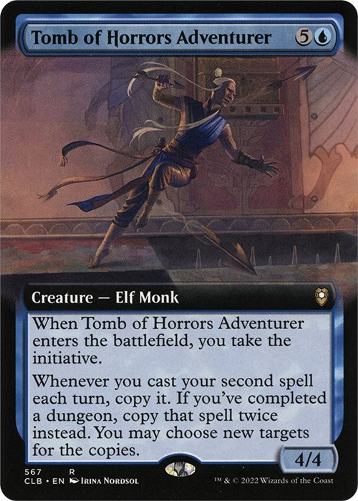 Tomb of Horrors Adventurer (Extended Art) - Commander Legends: Battle for Baldur's Gate