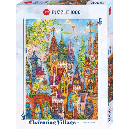 Puzzle - Heye - Charming Village; Red Arches