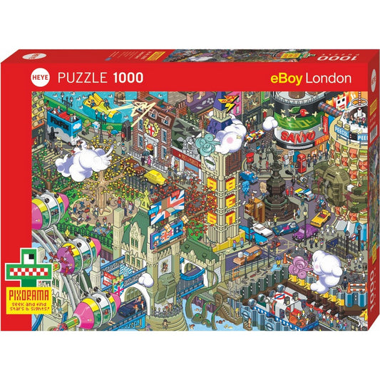 Puzzle - Heye - Eboy London Quest 1000Pc