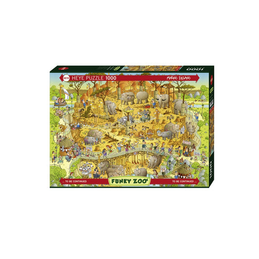 Puzzle - Heye - Funky Zoo; African Habitat