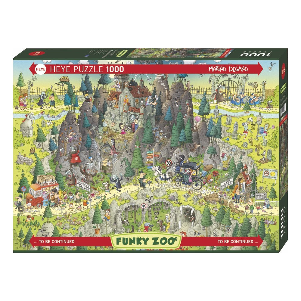 Puzzle - Heye - Funky Zoo; Transylvan; Habitat