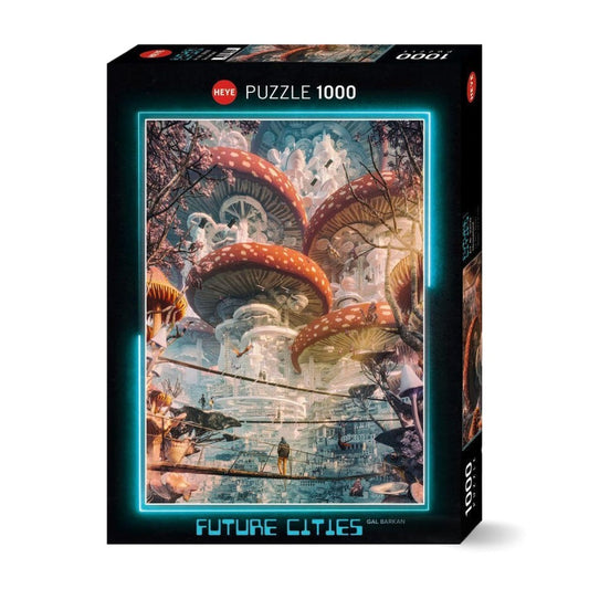 Puzzle - Heye - Future Cities; Shroomland 1000