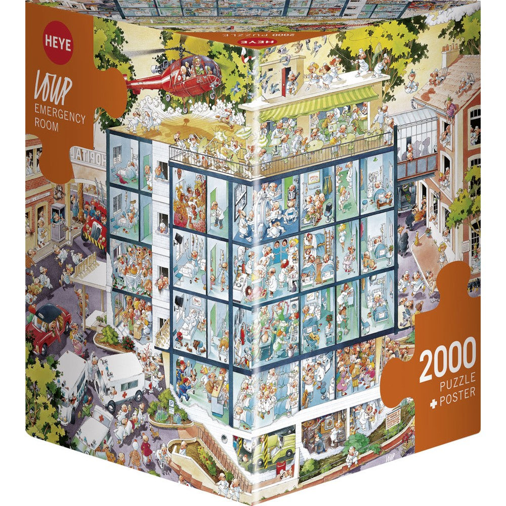 Puzzle - Heye - Cusick; Map Art, Map Horse 2000Pc