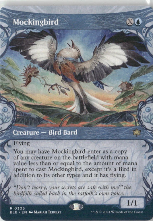 Scan Image | Mockingbird (Showcase) - Bloomburrow | [4C8A14F9]