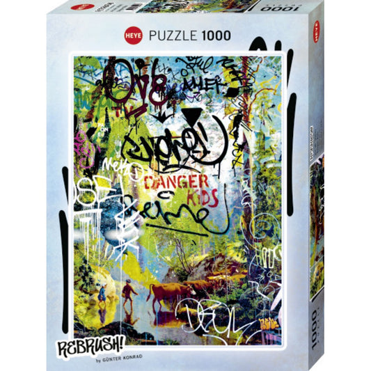 Puzzle - Heye - Rebrush!; Danger Kids 1000Pc