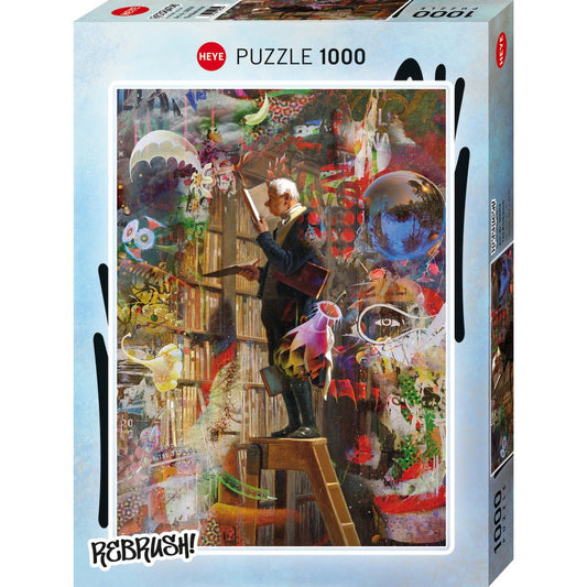 Puzzle - Heye - Rebrush!; The Bookworm 1000Pc