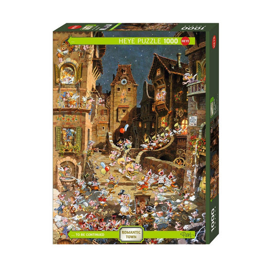 Puzzle - Heye - Romantic Town; By Night 1000Pc