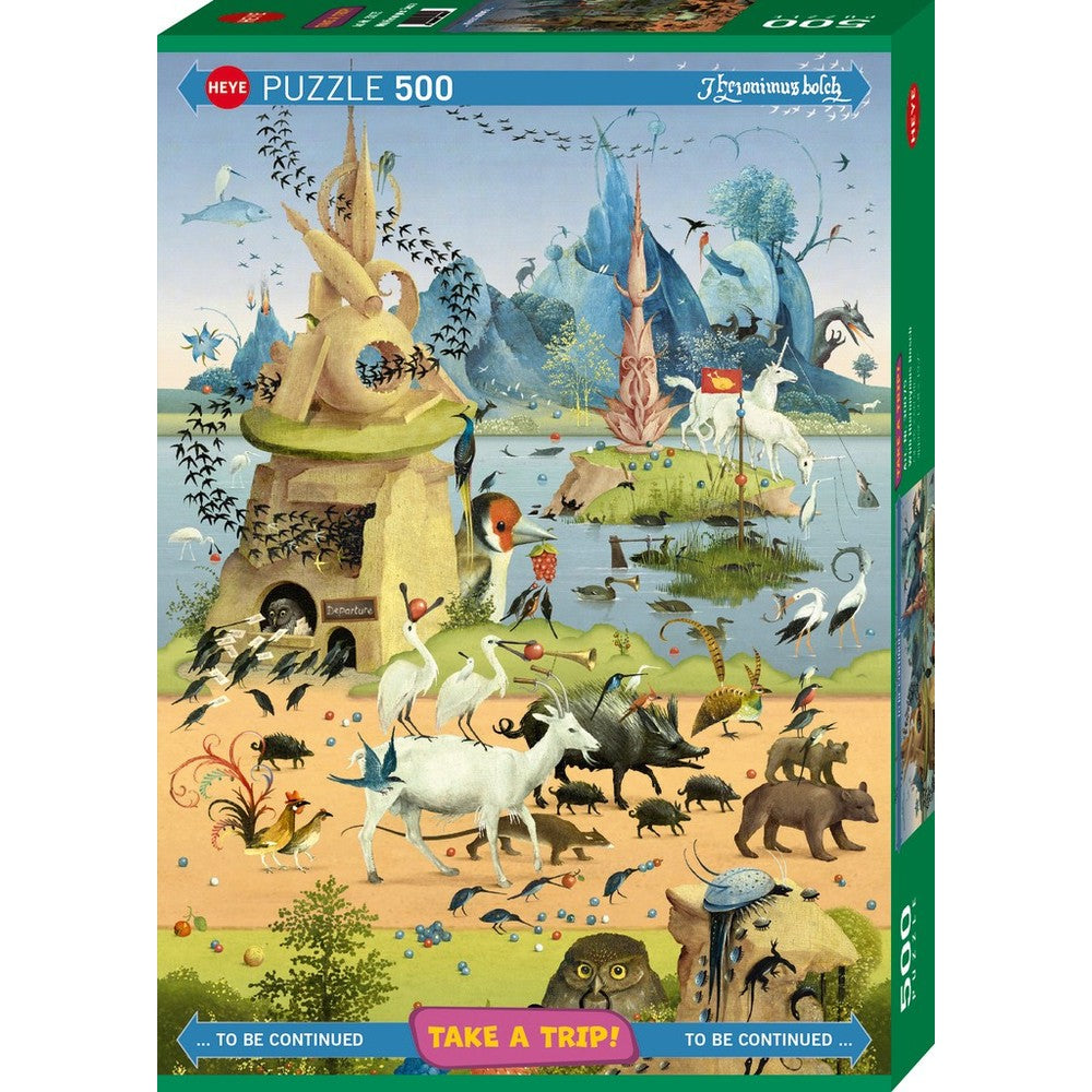 Puzzle - Heye - Take A Trip; Bosch 500Pcs