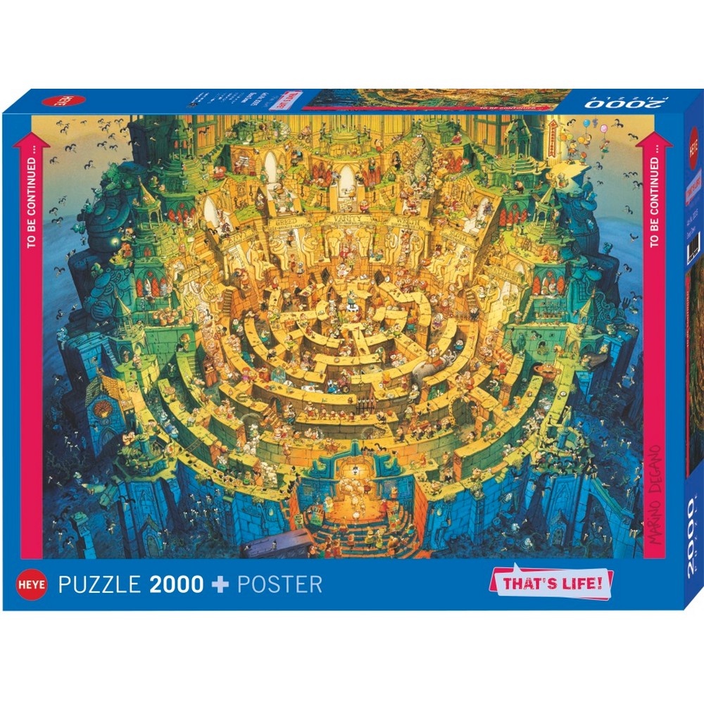 Puzzle - Heye - That's Life; Deep Down 2000Pc