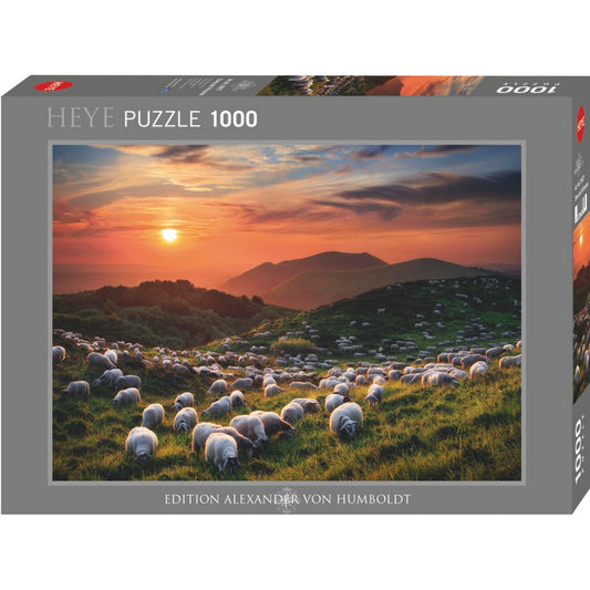 Puzzle - Heye - Von Humbold; Sheep & Volcanoes