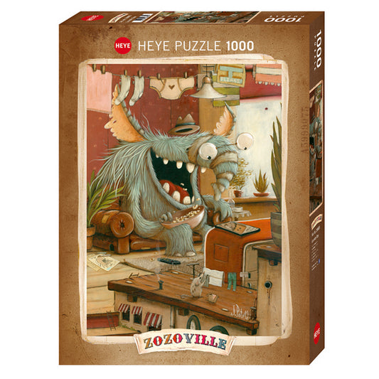 Puzzle - Heye - Zozoville; Laundry Day 1000Pc