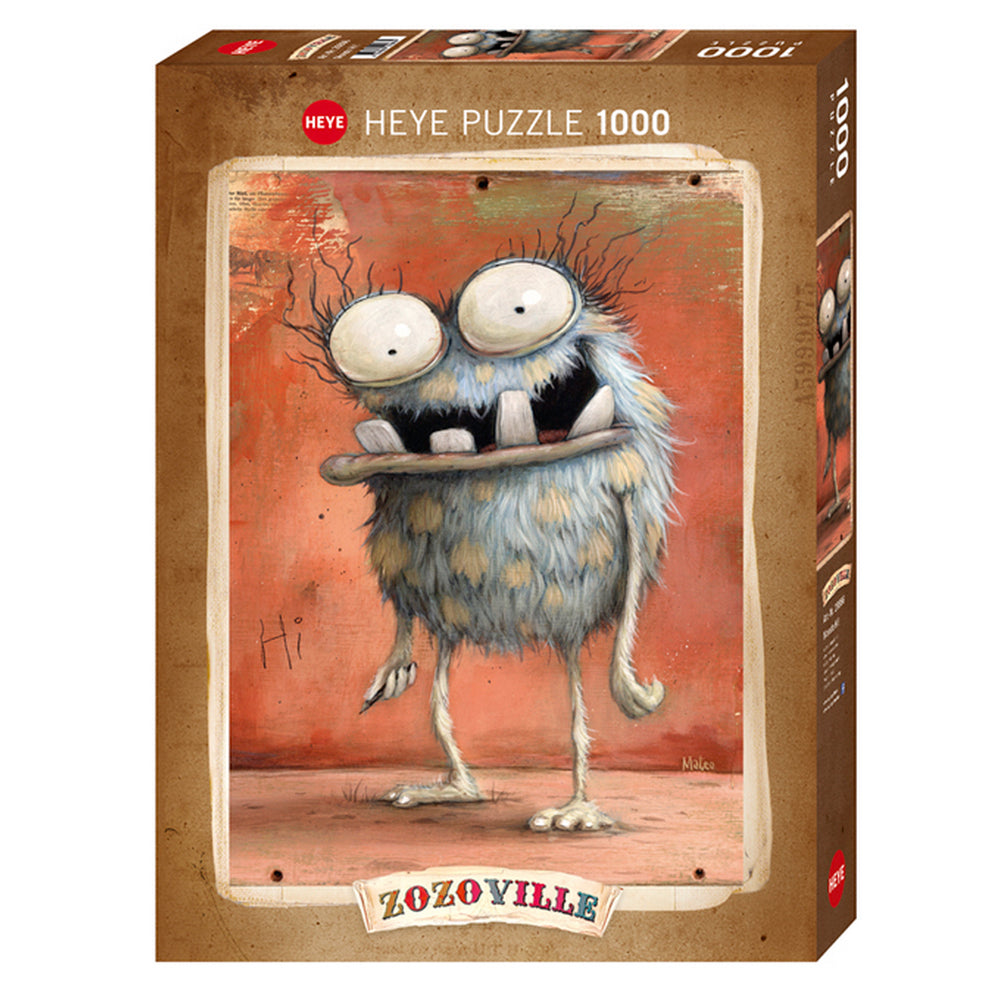 Puzzle - Heye - Zozoville; Monsta Hi! 1000Pc