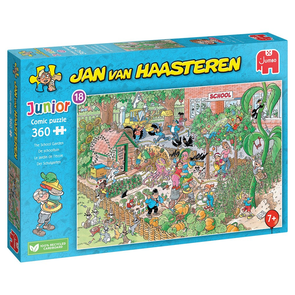 Puzzle - Jumbo Jan van Haasteren - Kids; School Garden 360Pc