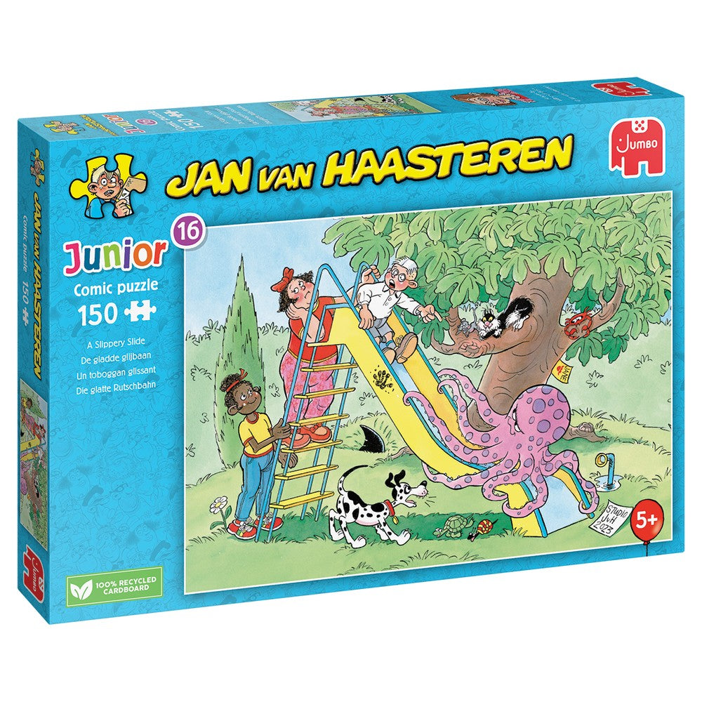 Puzzle - Jumbo Jan van Haasteren - Kids; Slippery Slide 150Pc