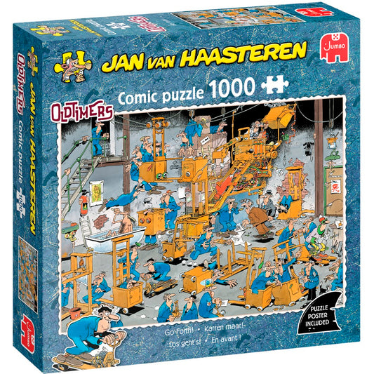 Puzzle - Jumbo Jan van Haasteren - Oldtimers Go Forth! 1000Pc