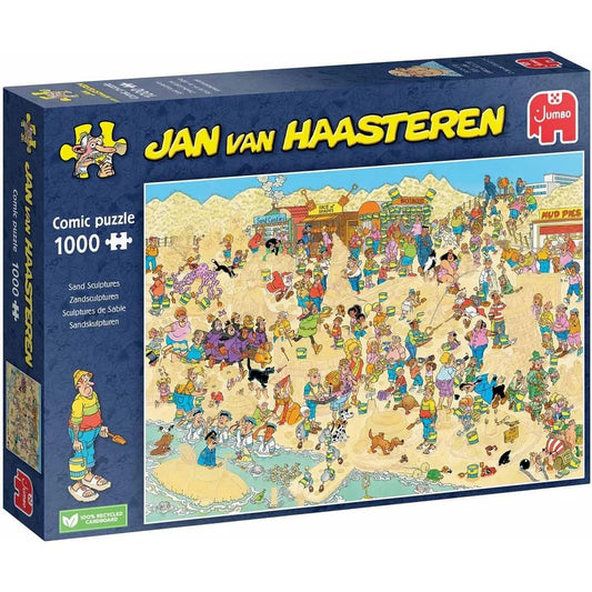 Puzzle - Jumbo Jan van Haasteren - Sand Sculptures 1000Pc