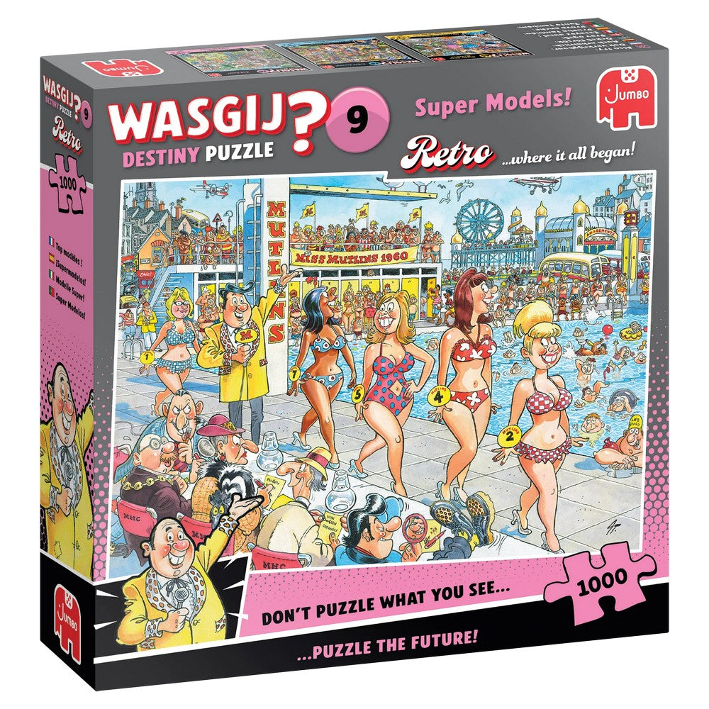 Puzzle - Jumbo - Wasgij? Retro Destiny #9 (Square Box) 1000pc
