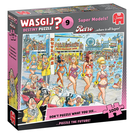Puzzle - Jumbo - Wasgij? Retro Destiny #9 (Square Box) 1000pc