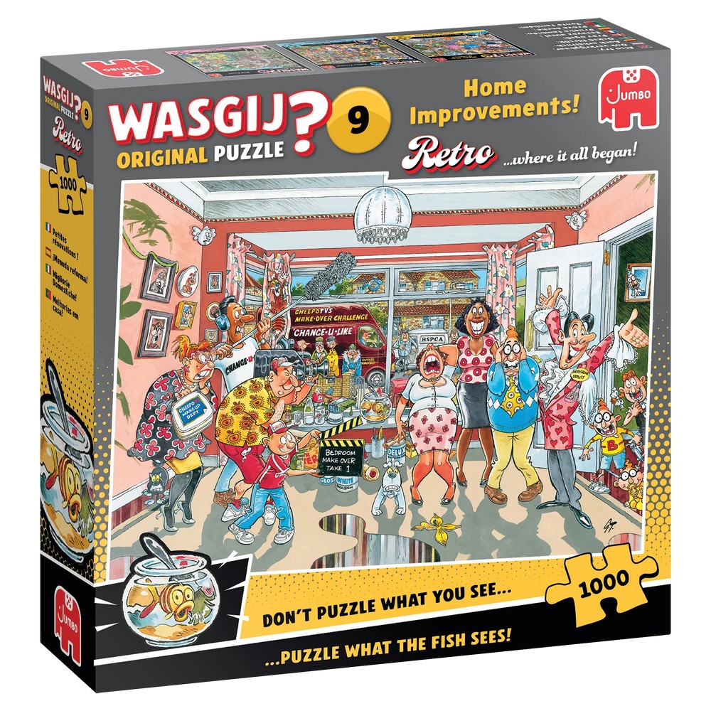 Puzzle - Jumbo - Wasgij? Retro Original #9 (Square Box) 1000pc