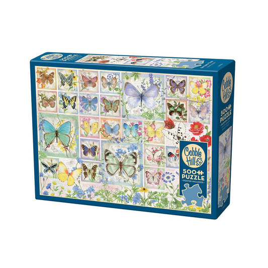 Puzzle - Cobble Hill - Butterfly Tiles 500Pc