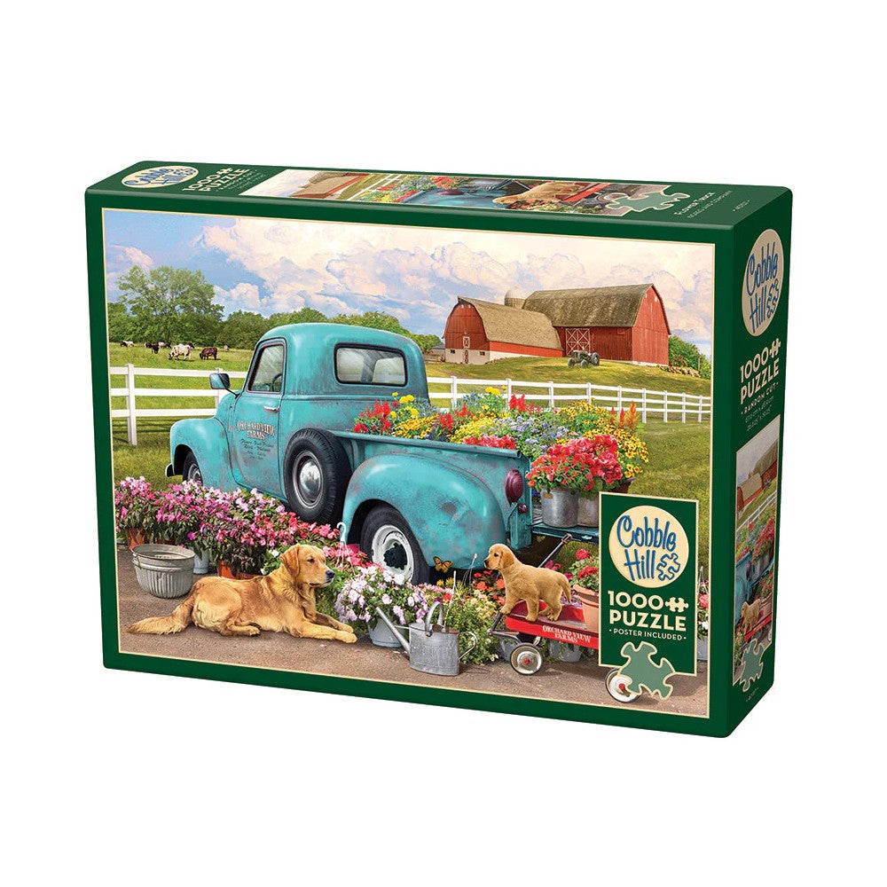 Puzzle - Cobble Hill - Flower Truck 1000Pc