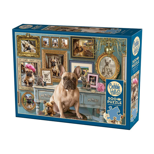 Puzzle - Cobble Hill - Frenchie 500Pc