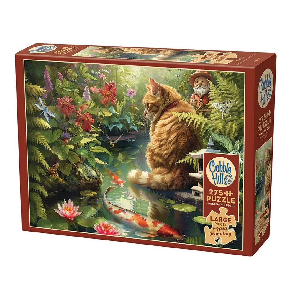 Puzzle - Cobble Hill - Koi Cat 275Pcxl