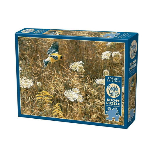Puzzle - Cobble Hill - Queen Anne's Lace & Goldfinch
