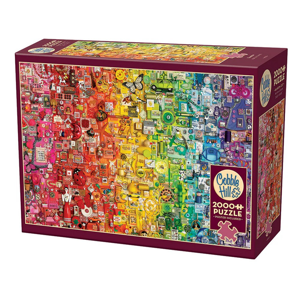 Puzzle - Cobble Hill - Rainbow 2000Pc