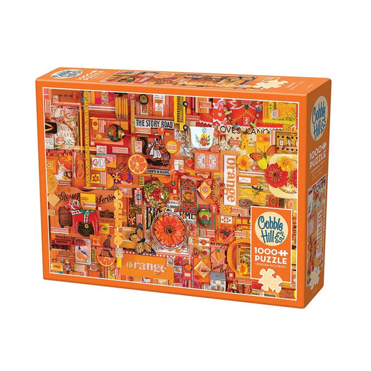 Puzzle - Cobble Hill - Rainbow Project 1000Pc Orange