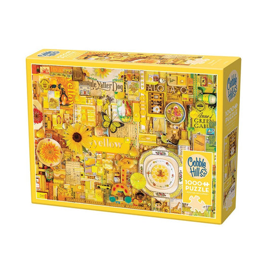 Puzzle - Cobble Hill - Rainbow Project 1000Pc Yellow
