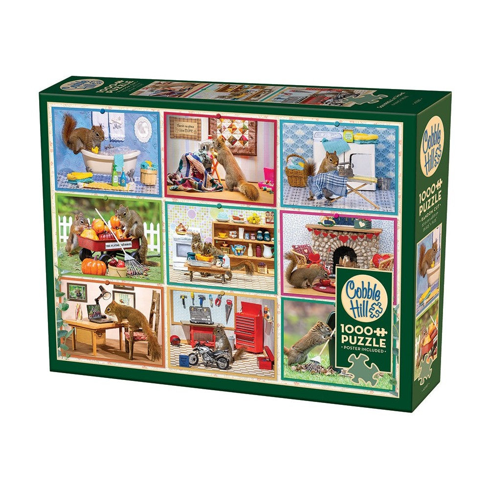 Puzzle - Cobble Hill - Squirrels At Home 1000Pc