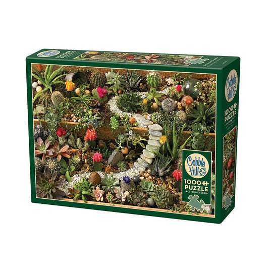 Puzzle - Cobble Hill - Succulent Garden 1000Pc