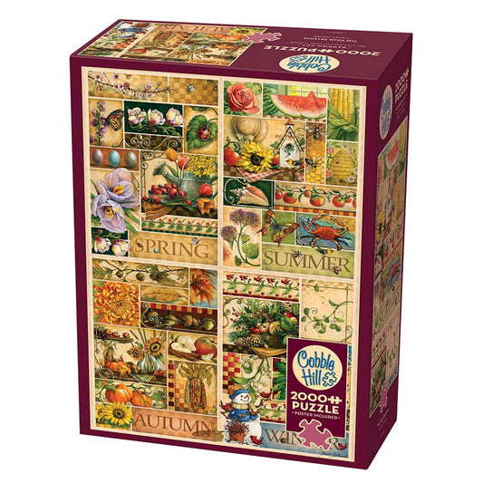 Puzzle - Cobble Hill - The Four Seasons 2000Pc