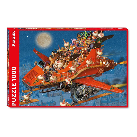 Puzzle - Piatnik - Ruyer; Christmas Jet 1000Pc