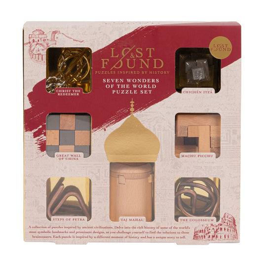 Puzzle - Professor Puzzle - Lost & Found 7 Wonders Puz;Set