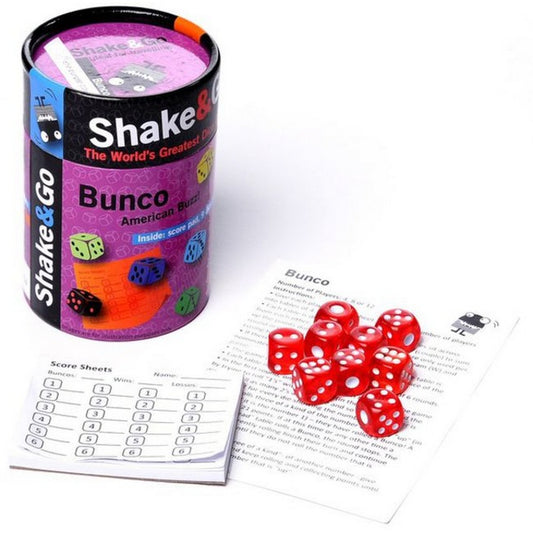 Shake & Go; Bunco Dice Game