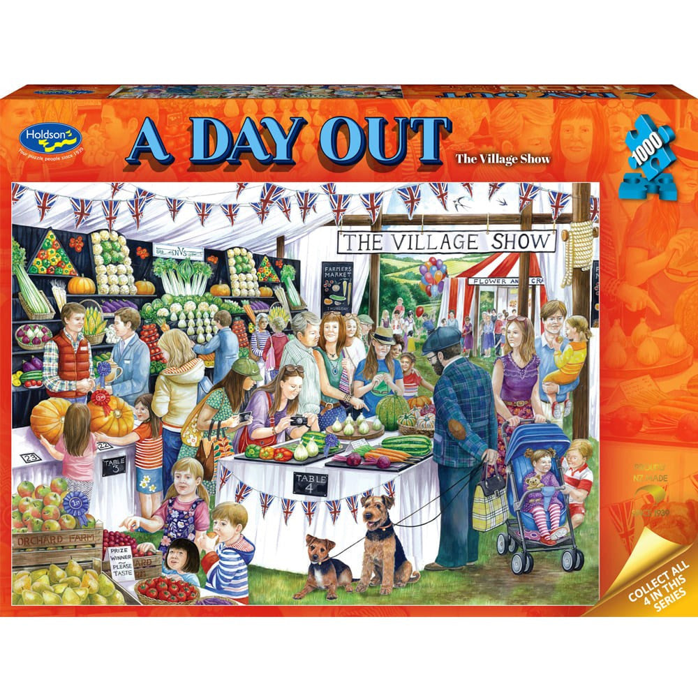 Puzzle - Holdson - A Day Out Village Show 1000Pc