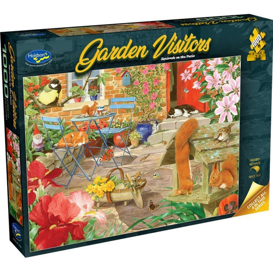 Puzzle - Holdson - Garden Visitors Squirrels 1000