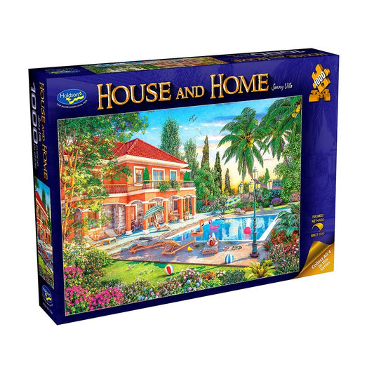 Puzzle - Holdson - House & Home Sunny Villa 1000P