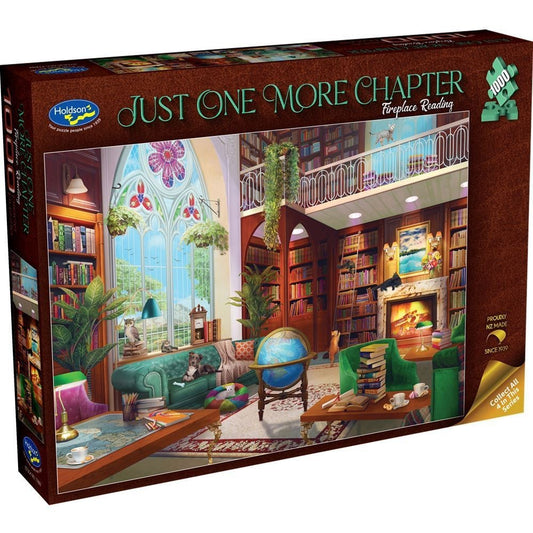 Puzzle - Holdson - Just 1 More Chapter Fireplace